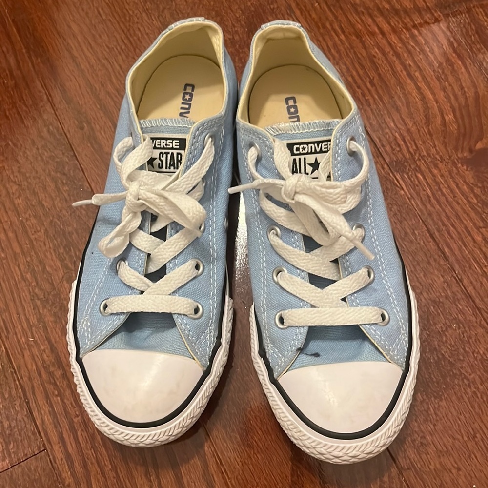 Baby Blue Converse